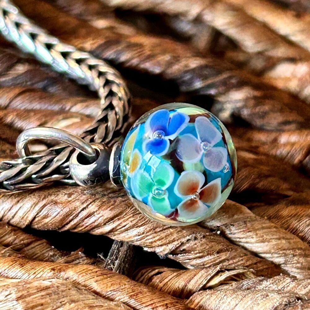 TROLLBEADS LE Daydream Blossom Tassel 2013 First Generation LAA 925S in TB Box